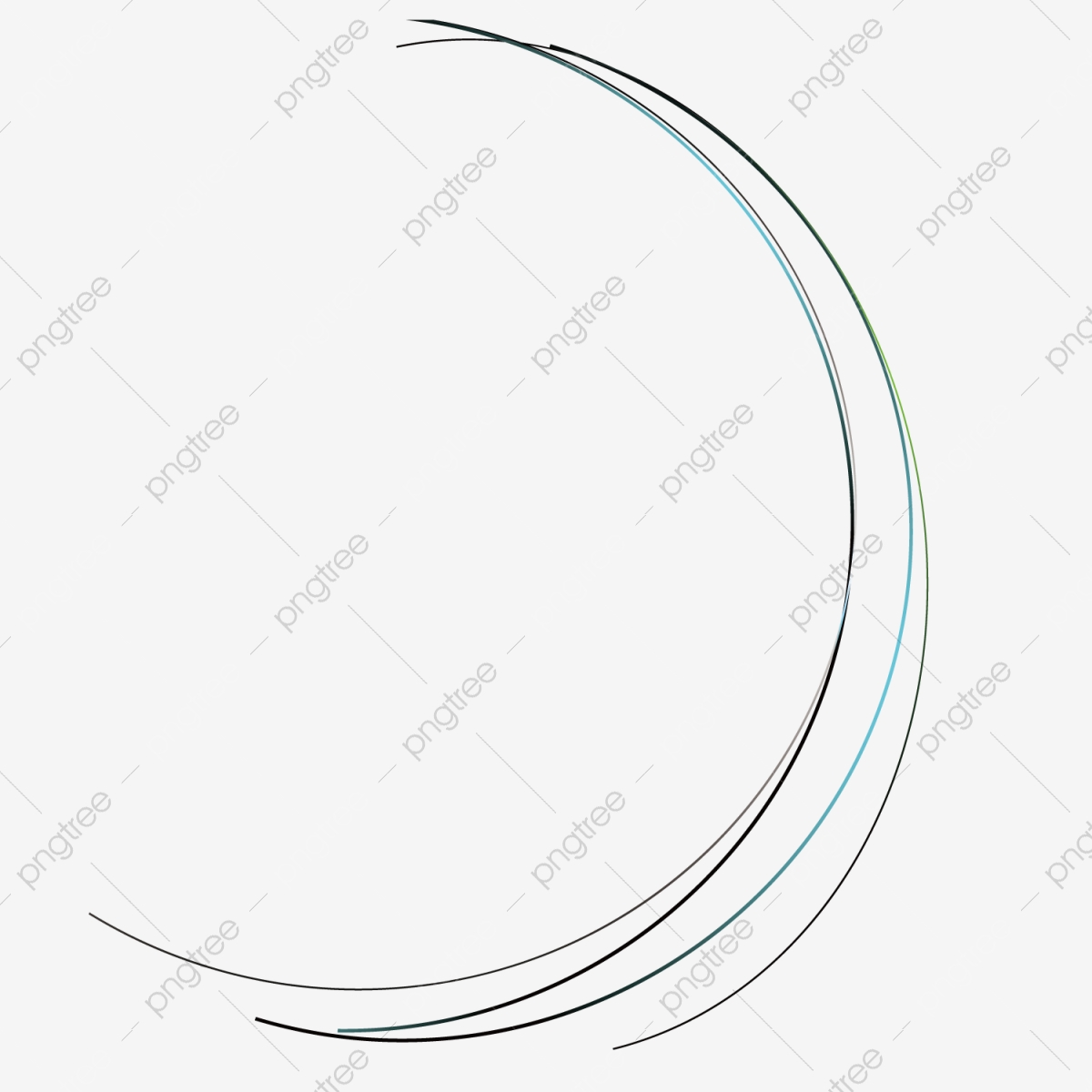 Curved Lines, Arc, Line, Curved Light PNG and Vector with.