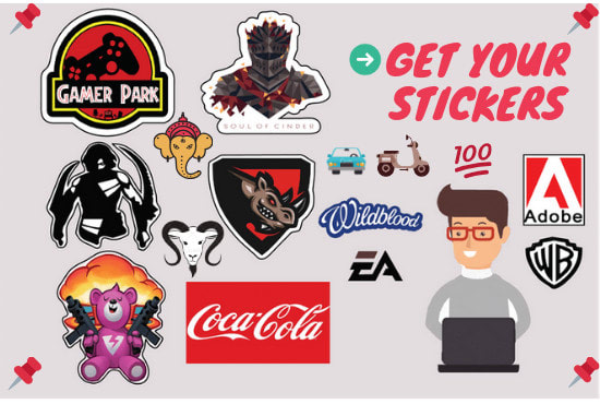 sonyasohail : I will create custom vinyl stickers, decals, logo ready to  get printed for $5 on www.fiverr.com.