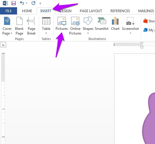 Customize Images and Clipart in Microsoft Word 2013.