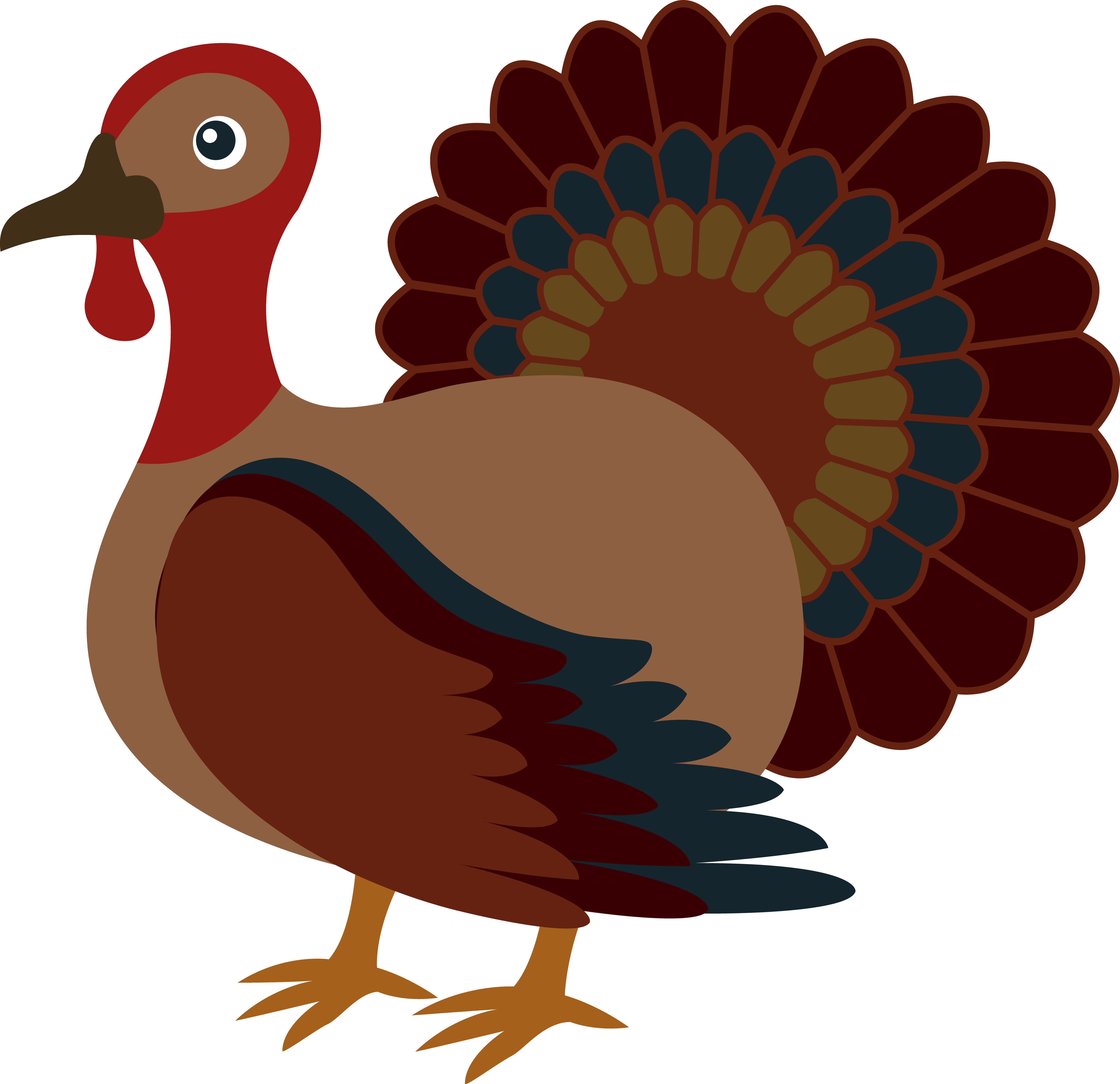Cute Thanksgiving Turkey.