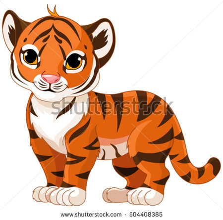 Baby Tiger Stock Images, Royalty.