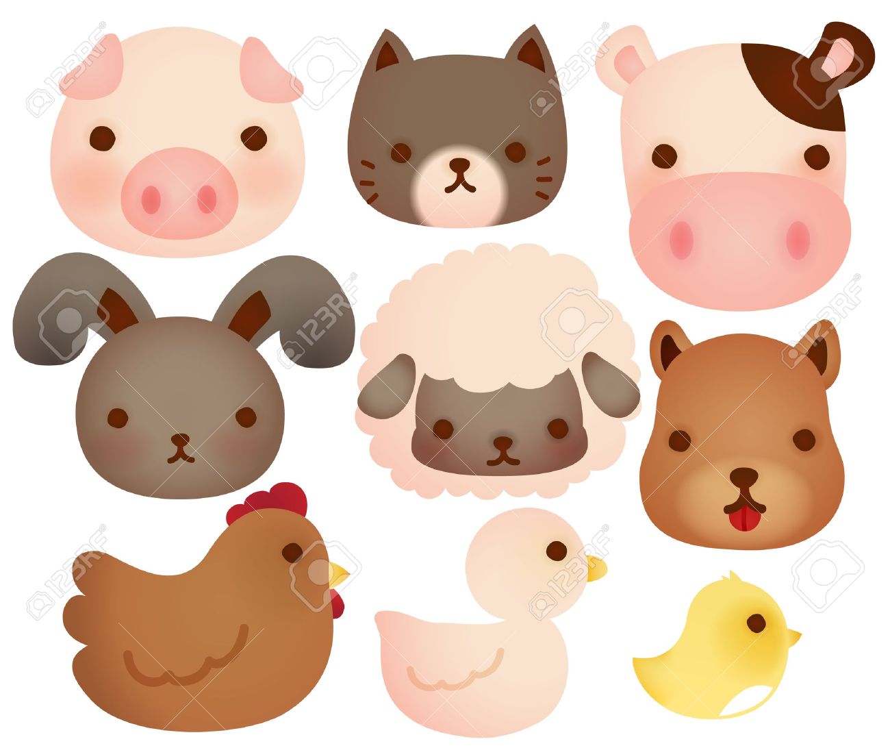 cute baby farm animals clipart 20 free Cliparts | Download images on