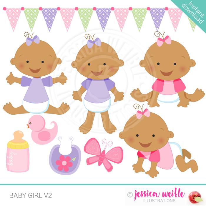 cute baby girl clipart 20 free Cliparts | Download images on Clipground ...