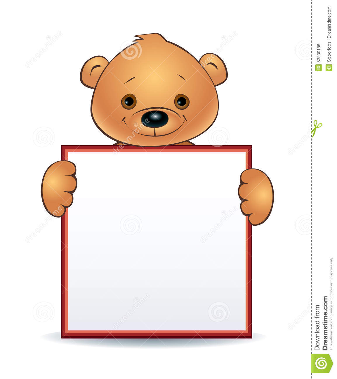 cute bear holding sign clipart 20 free Cliparts | Download images on ...