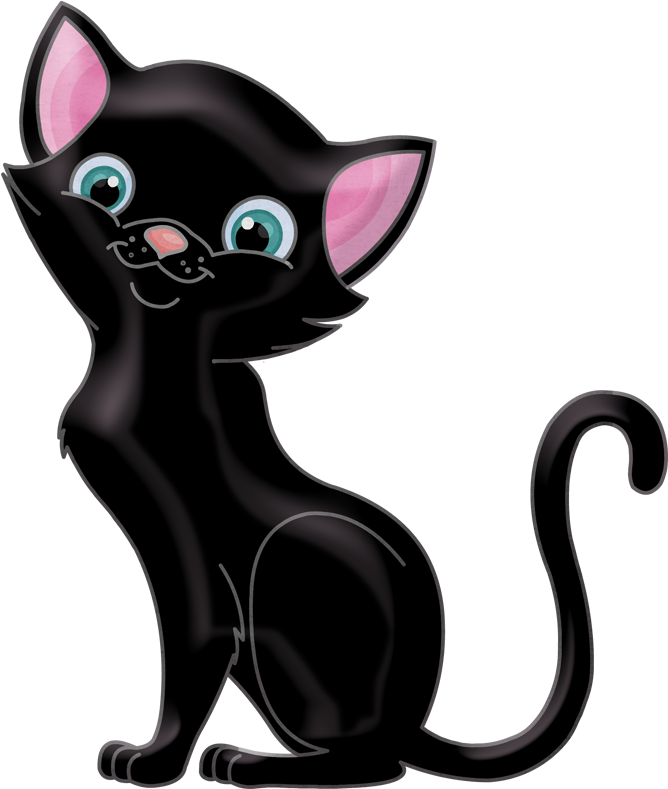 cute black cat clipart 20 free Cliparts | Download images on Clipground ...