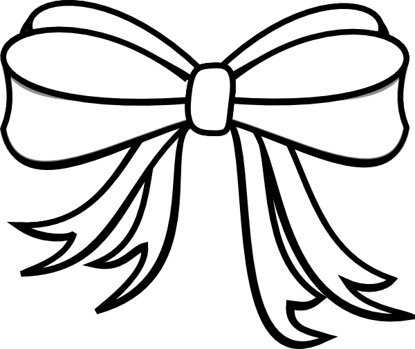 cute bow clipart black and white 20 free Cliparts | Download images on