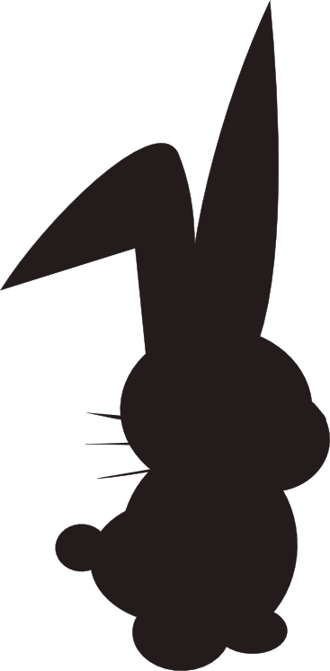 Download cute bunny clipart silhouette 20 free Cliparts | Download ...