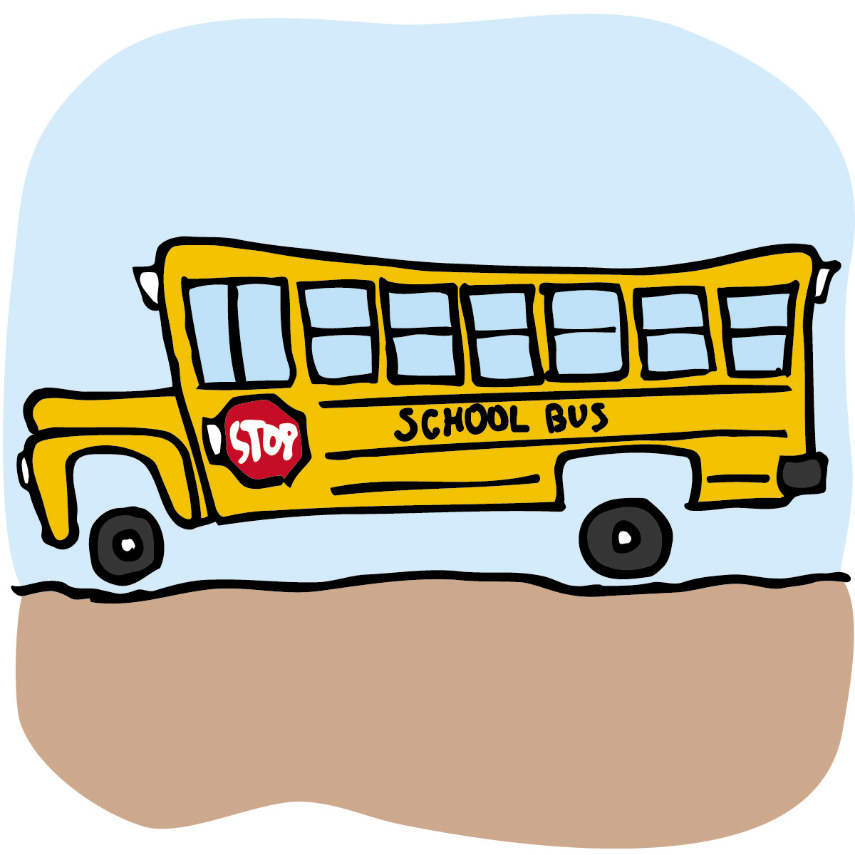 Cute School Bus Clip Art 7 1200x1200jpg clipart free image.