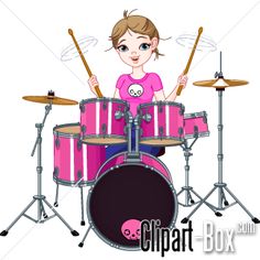 Boys Rock! This cute clipart set comes with 10 awesome rock star.