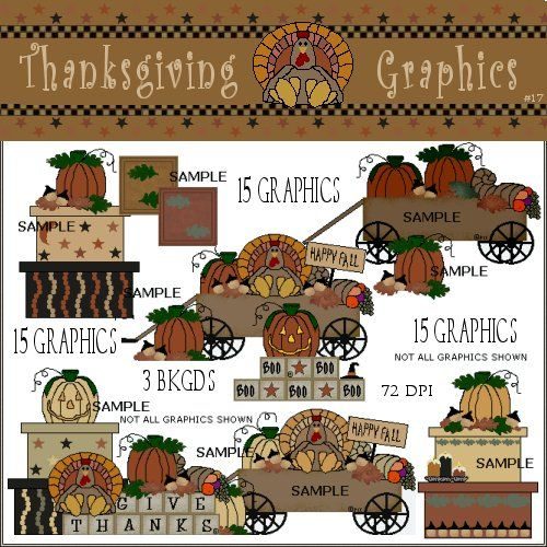 Thanksgiving Country Clipart.