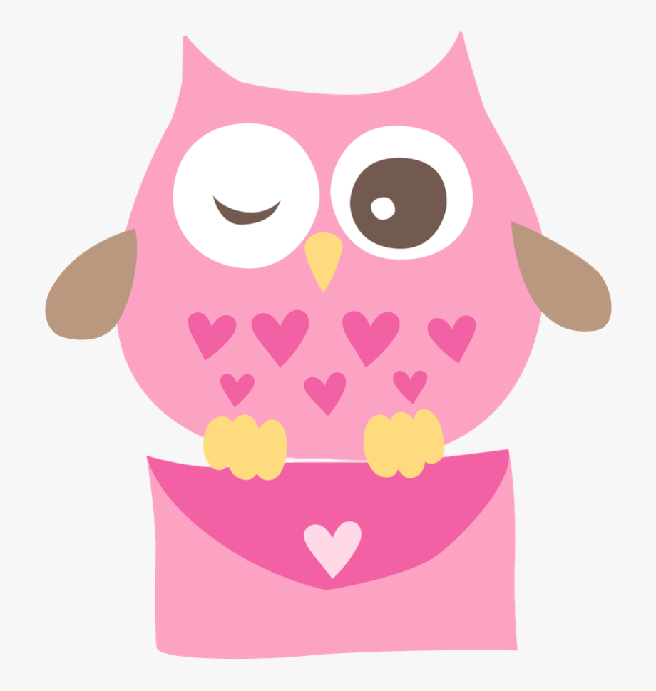 February Clipart Cute Colorful Owl , Transparent Cartoon.