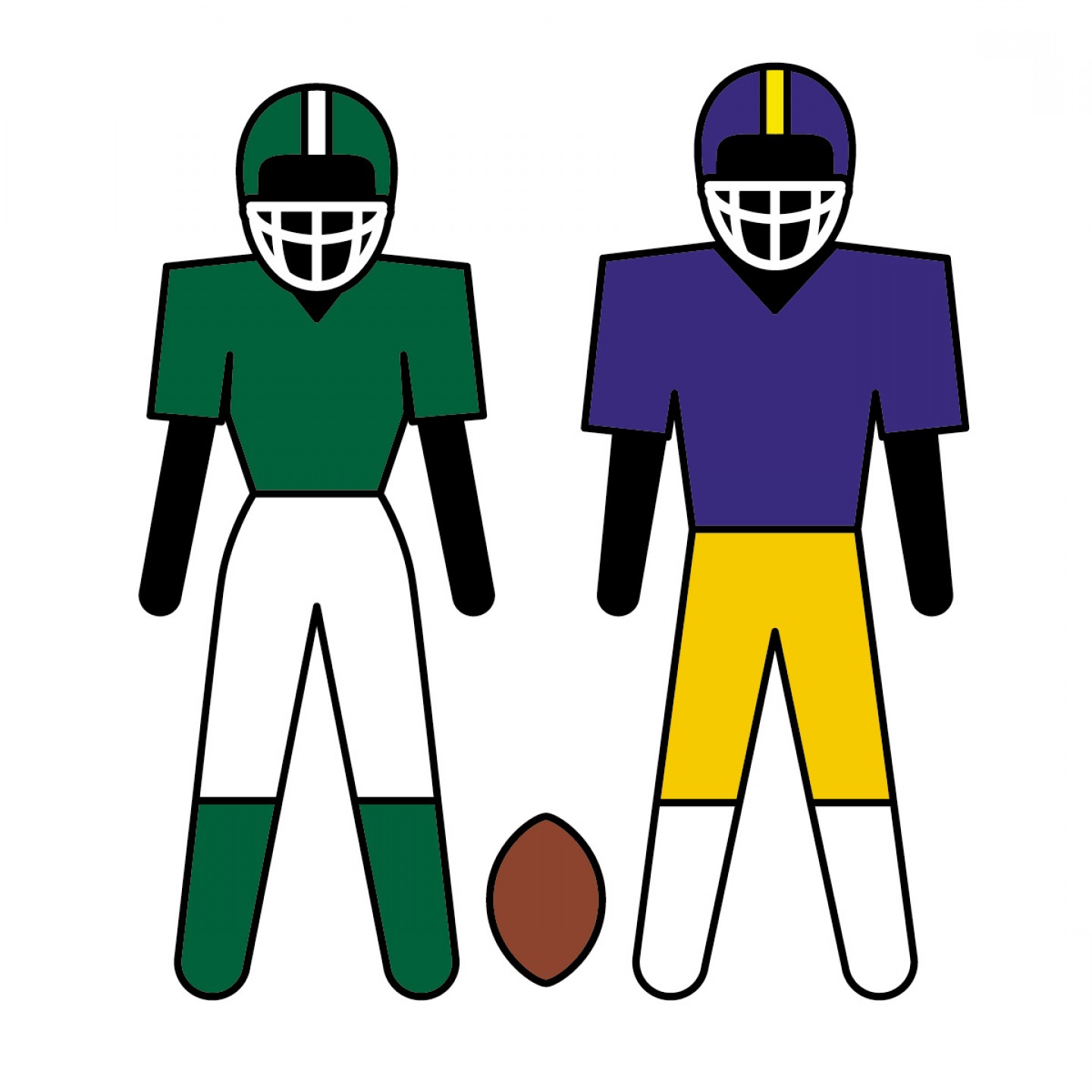 Best Free Animated Football Clipart Image.
