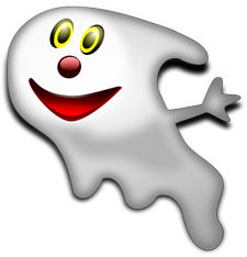 Ghost Clipart and Vector Graphics for Halloween.