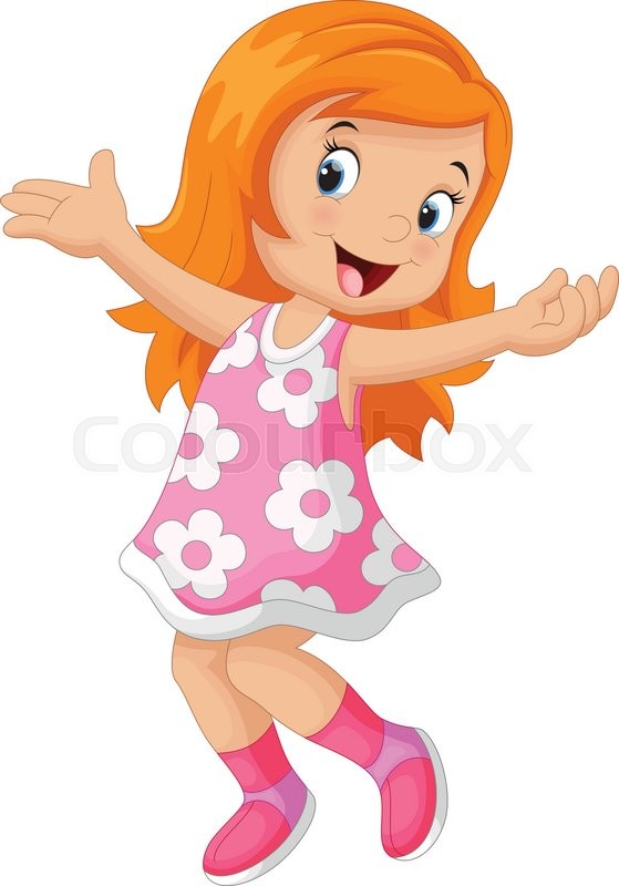 Cute girl clipart 5 » Clipart Station.