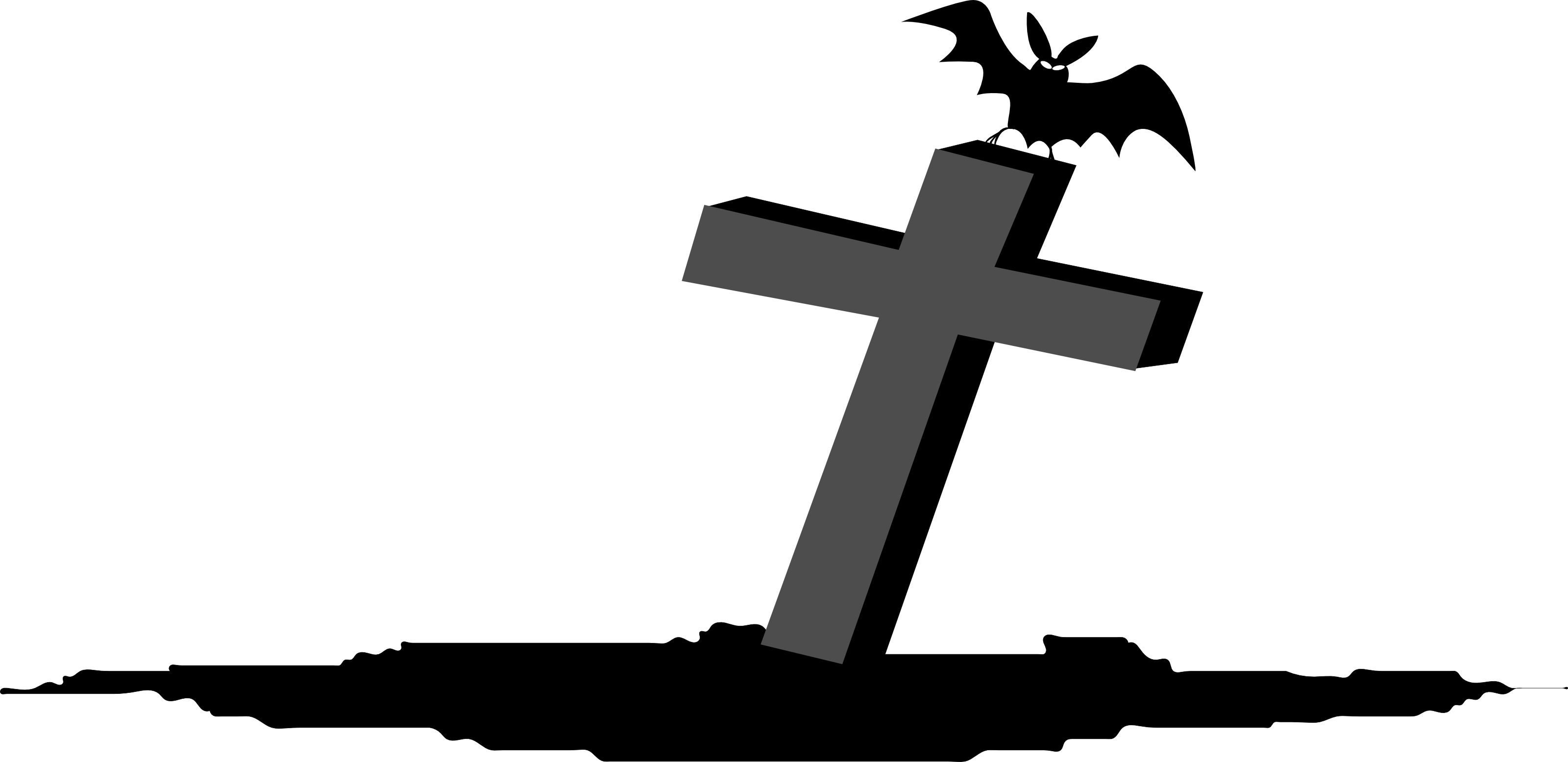 Cute Grave Clipart.