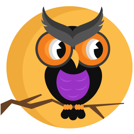 Halloween Owl Clipart.