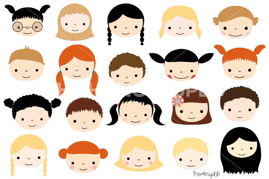 Cute kids clipart 3 » Clipart Station.