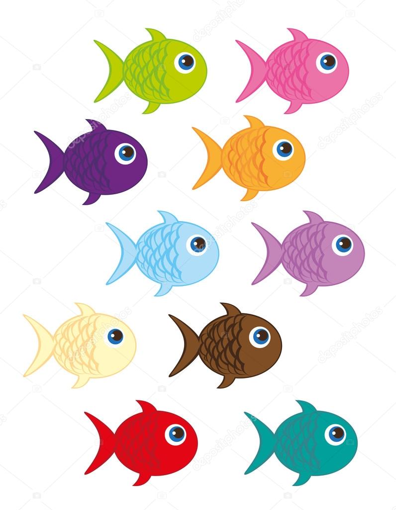 cute little fish clipart - Clipground