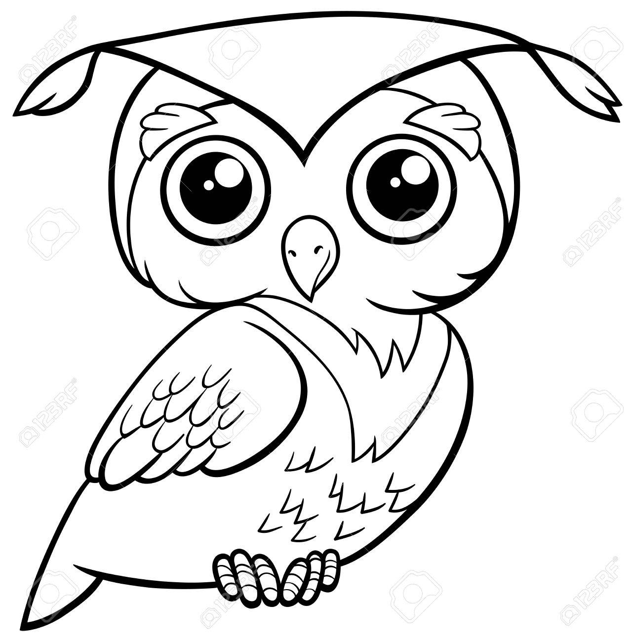 cute owl clipart black and white 20 free Cliparts | Download images on ...