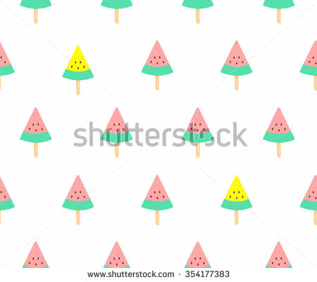 Pink Watermelon Slices Stock Images, Royalty.