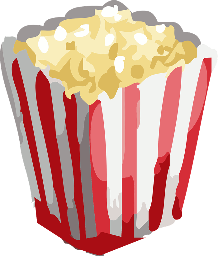 cute popcorn clipart - Clipground