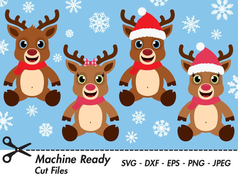 Download cute reindeer clipart 20 free Cliparts | Download images on Clipground 2021