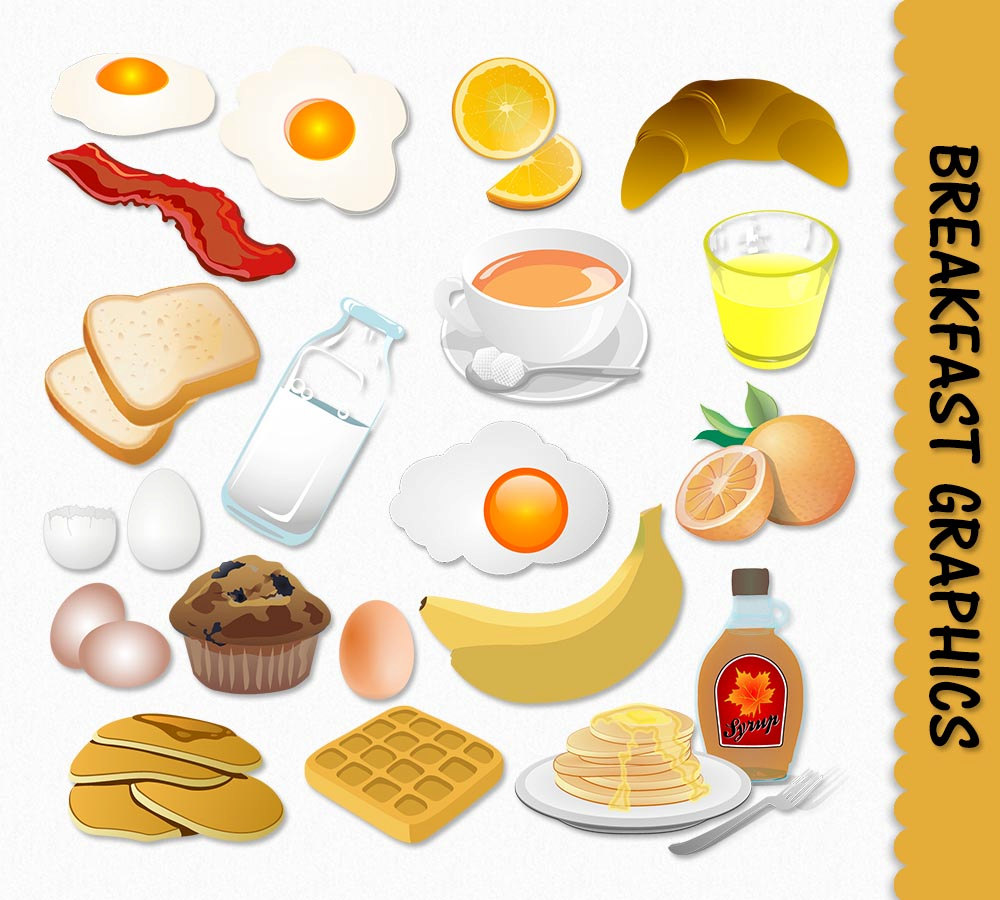 Breakfast clipart.