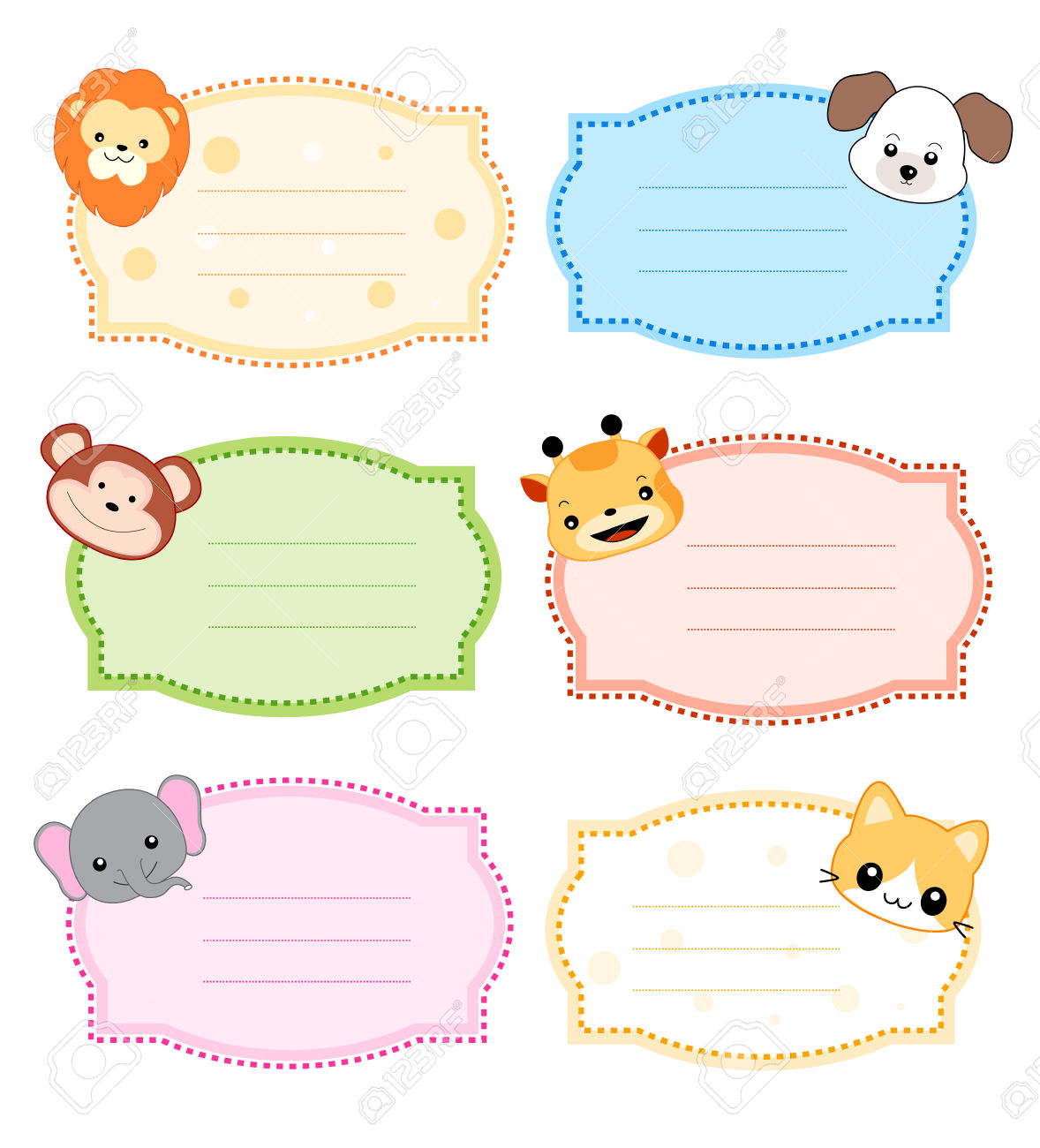 CUTE TAGS CLIPART 202px Image 3