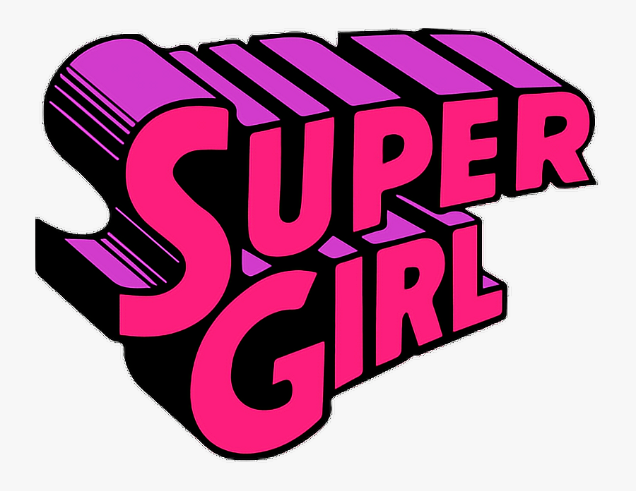 Tumblr Cute Supergirl Girl Png Clipart Collage Stickers.