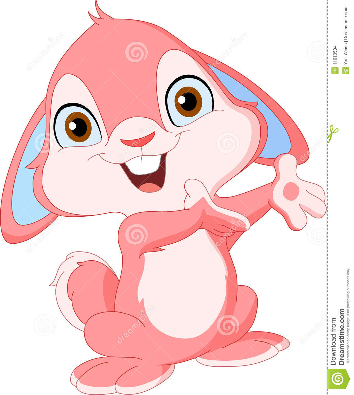 Cute Bunny Looking Up Clipart Clipground