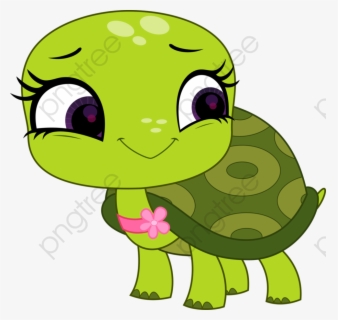 Free Cute Turtle Clip Art with No Background.