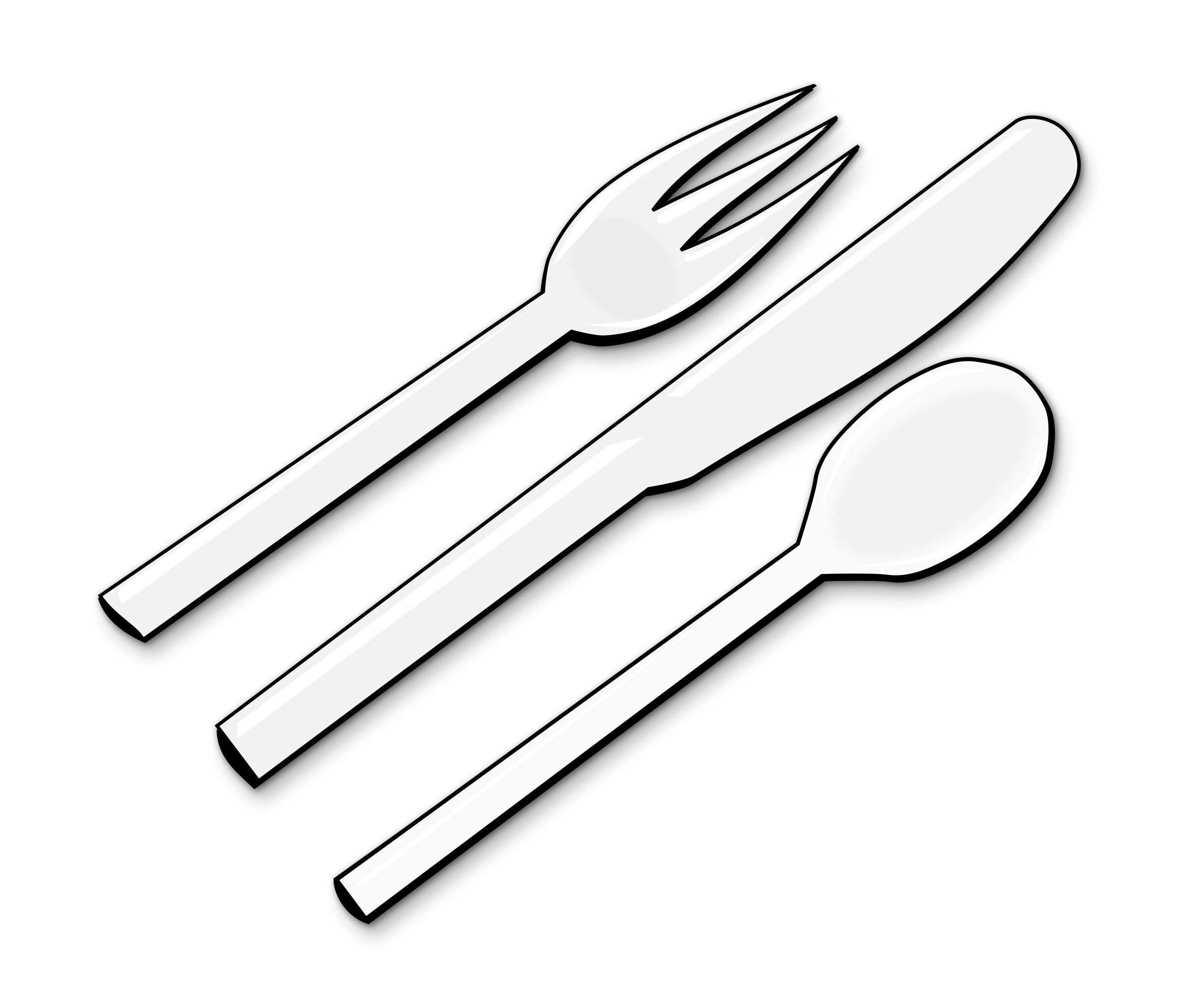 Cutlery Clipart.