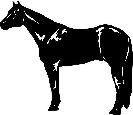 Quarter Horse Horse Clipart.