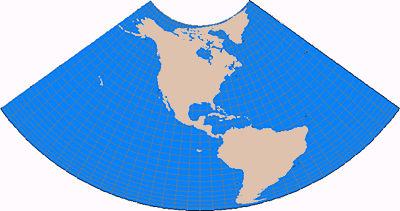 Albers Equal Area Conic projection.
