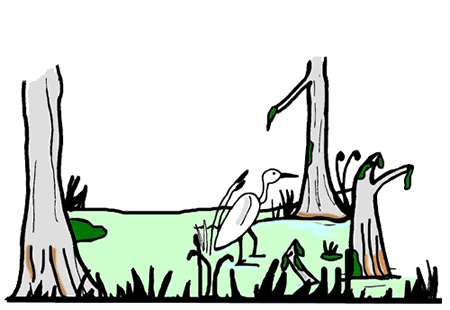 Swamp clip art.