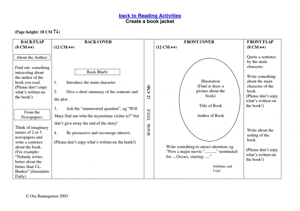 022 Book Jacket Report Template 2147117 Ideas Microsoft.