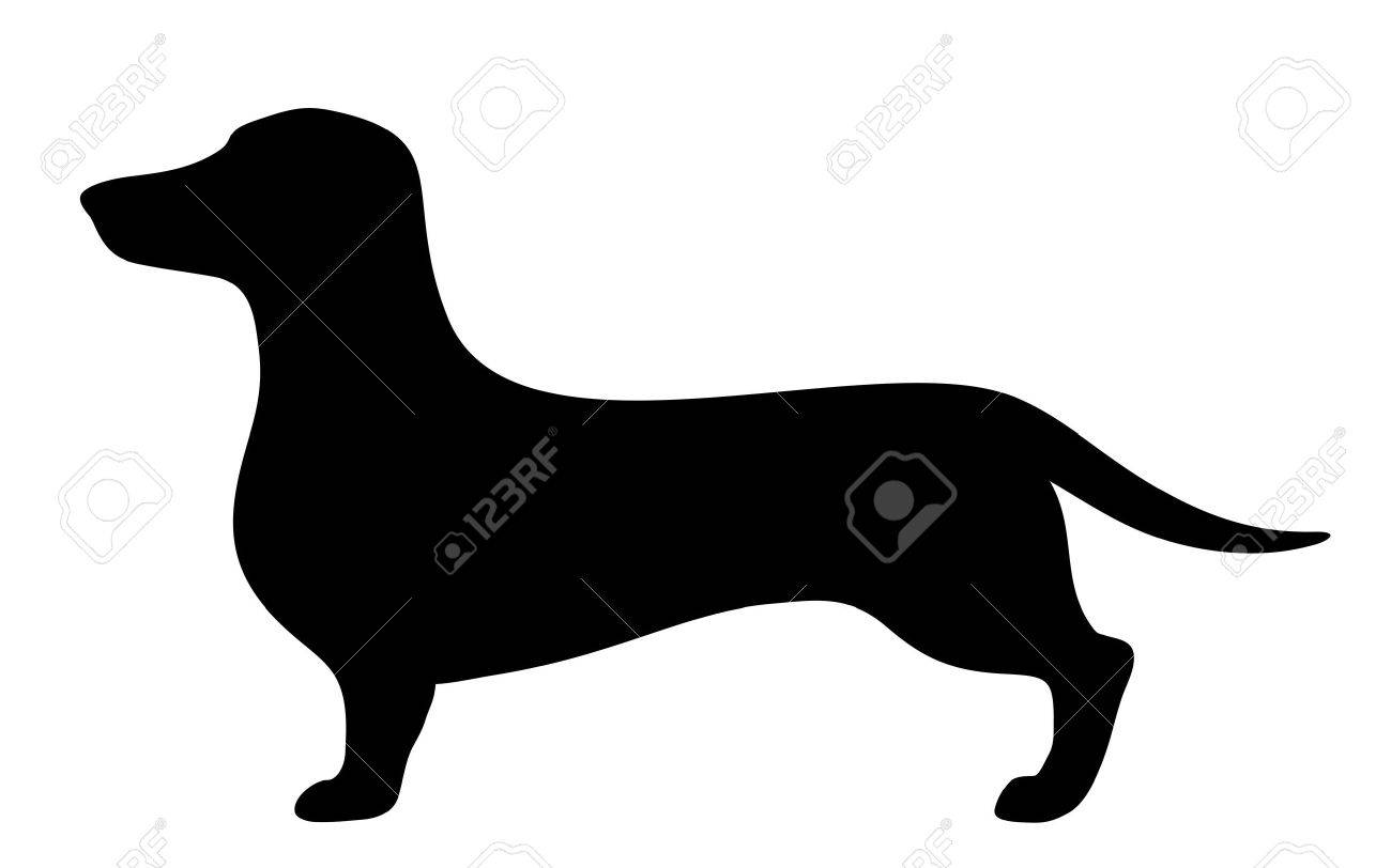 1025 Dachshund free clipart.