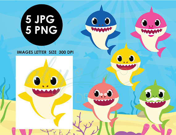 Baby Shark Clipart Png.