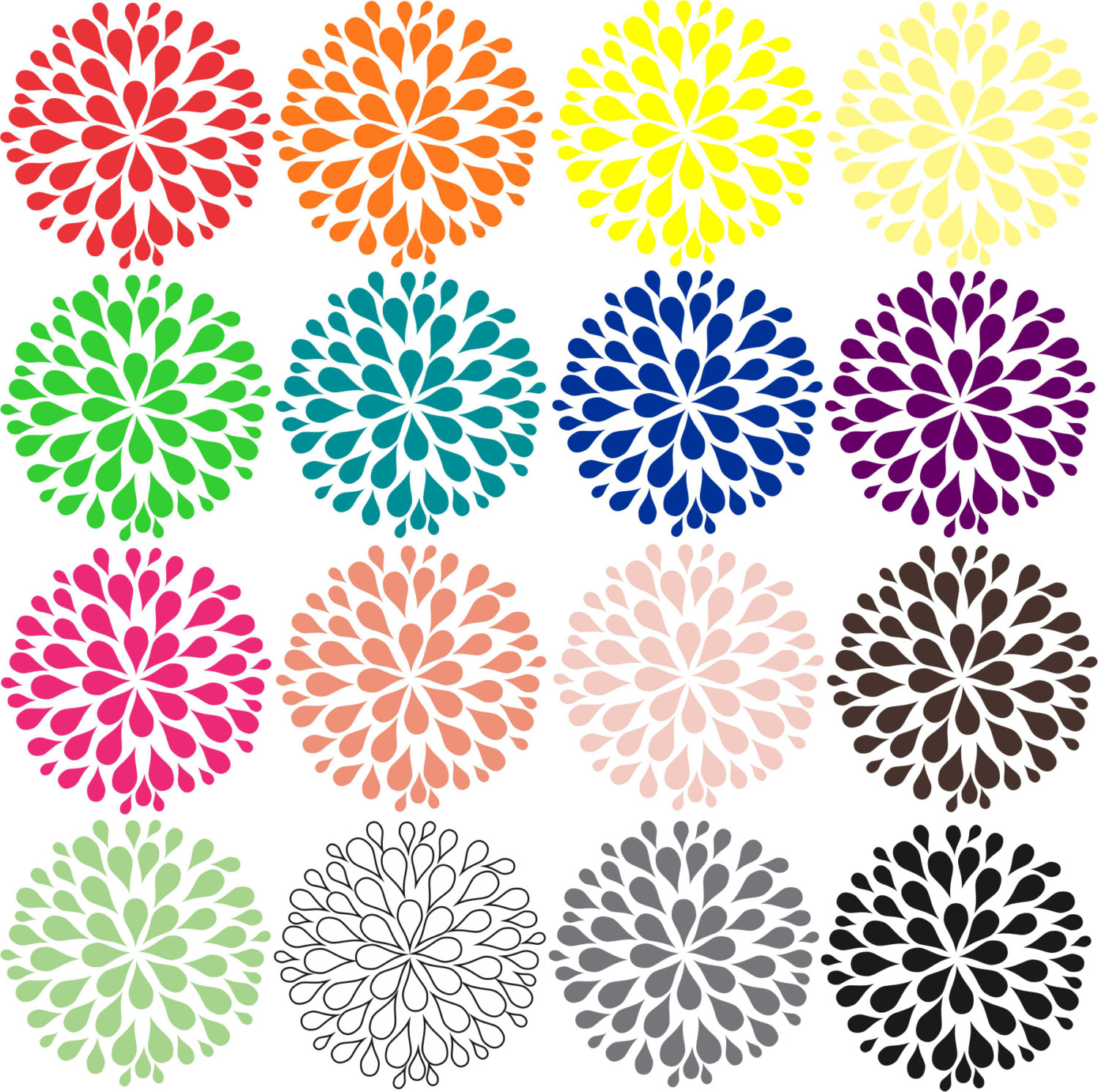 Free Dahlia Flower Cliparts, Download Free Clip Art, Free.