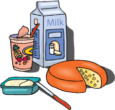 Dairy Products Clipart.