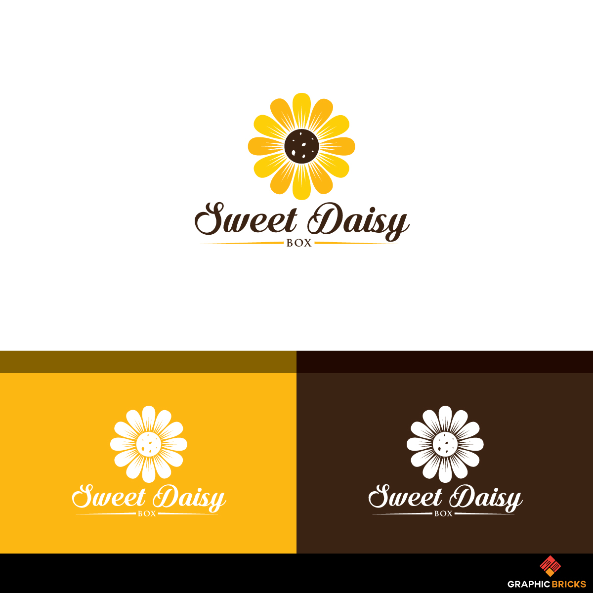 Elegant, Playful, It Company Logo Design for Sweet Daisy Box.
