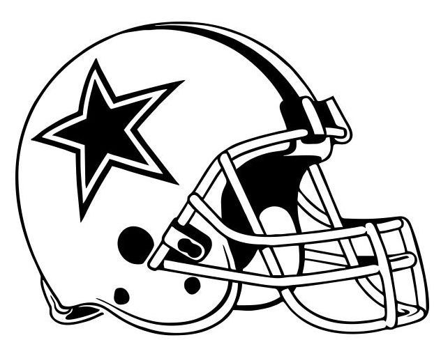 New Custom Screen Printed Tshirt Dallas Cowboys Helmet.