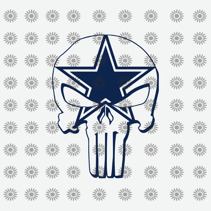 Dallas Cowboys SVG,Cowboys svg, Football svg, Dallas Cowboys logo, skull  Dallas Cowboys file,Svg, png, dxf,eps file for Cricut, Silhouette.