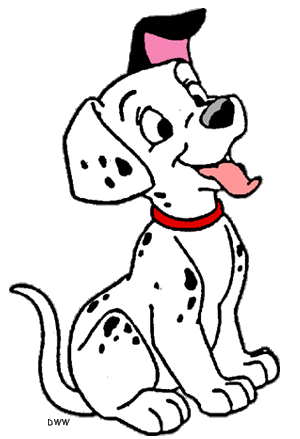 Dalmatian Clipart.