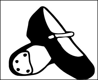 229 Dance Shoes free clipart.