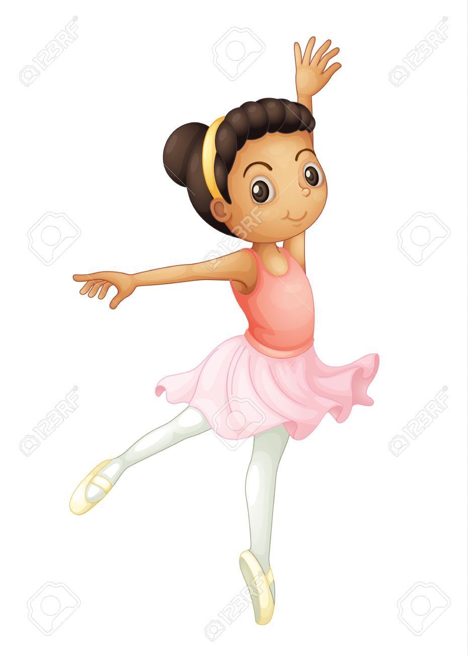 102941 Girl free clipart.