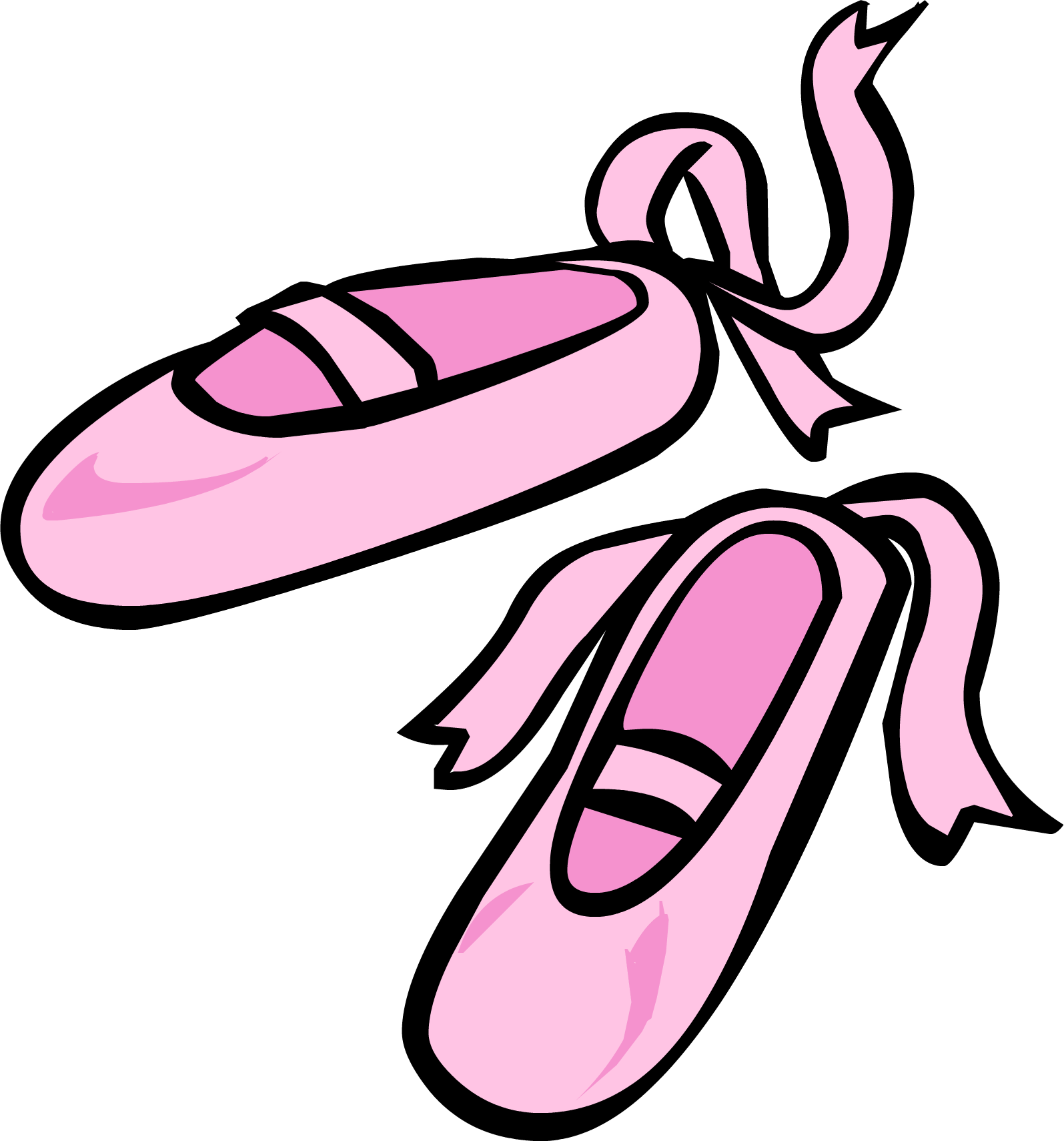 Cartoon Ballet Shoes Clipart Best.