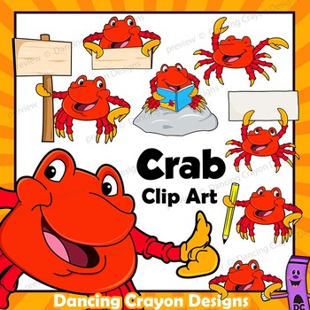 Crab Clip Art.