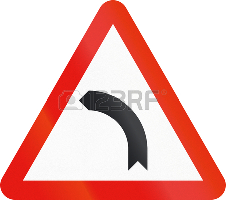 Road Sign Used In Spain.