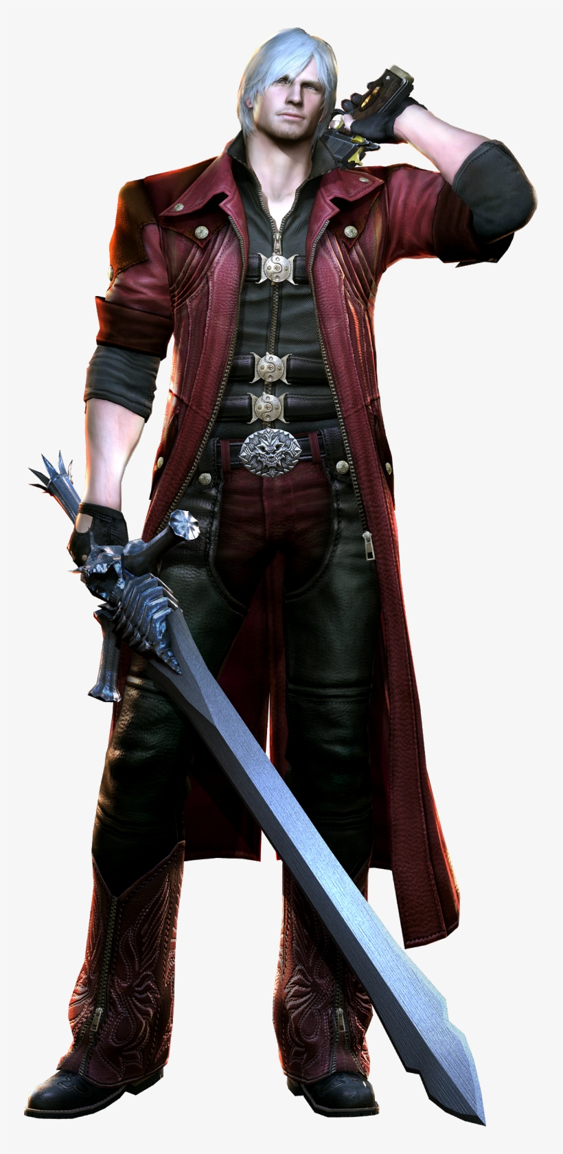 Devil May Cry 4 Dante Png Png Transparent Stock.